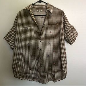 Madewell button down top